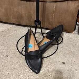 Report Black Women's Pointed Loafers